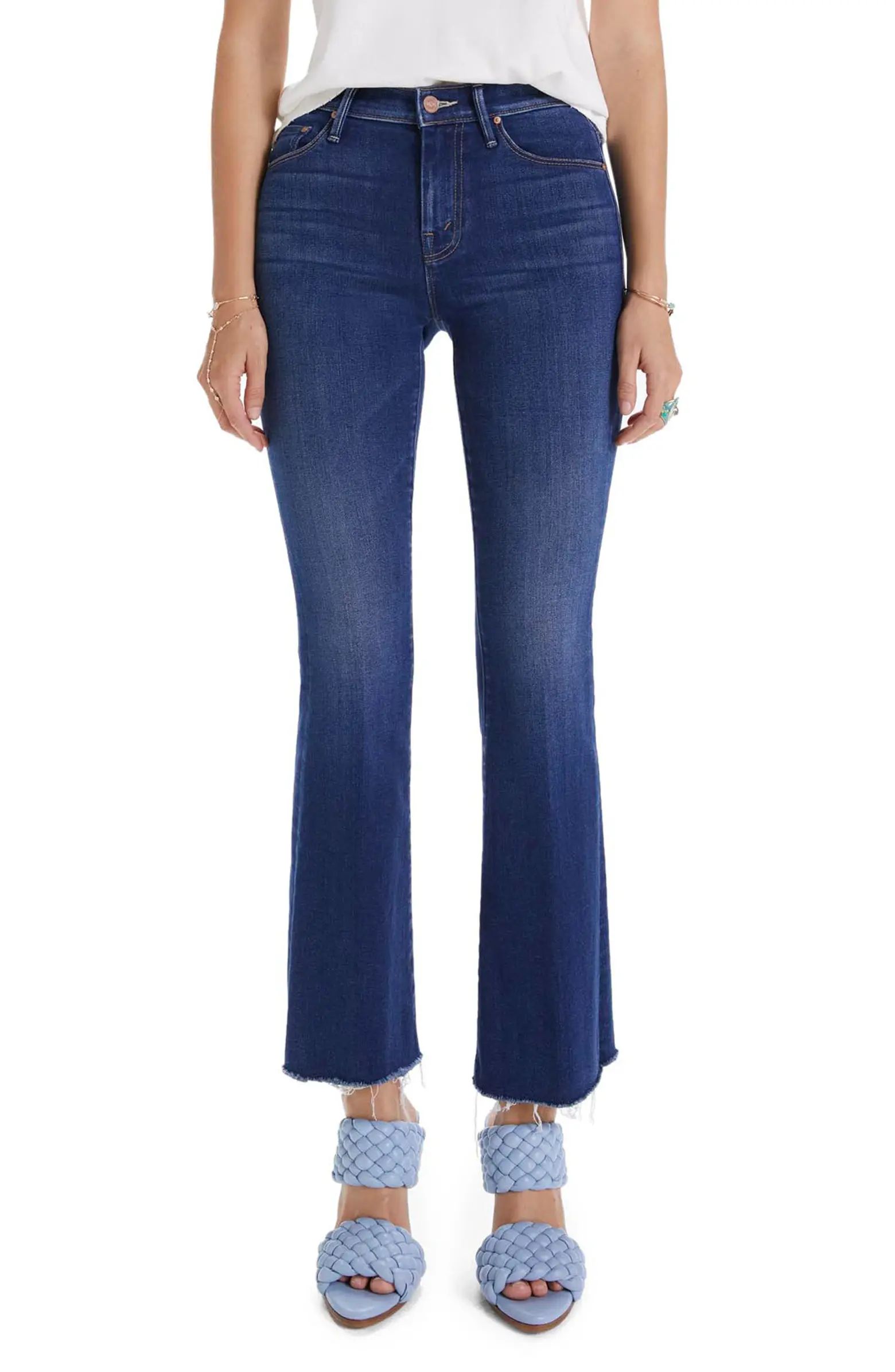 MOTHER Frayed Flare Jeans | Nordstrom | Nordstrom