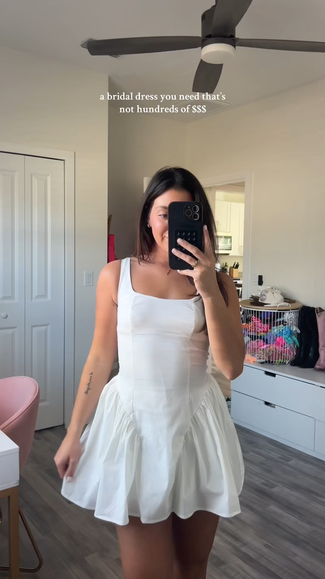 perfect dainty white dress perfect for any bridal occasion 🤍 

mini dress, white dress, affordable, peppermayo 

#LTKWedding #LTKSeasonal #LTKFindsUnder100