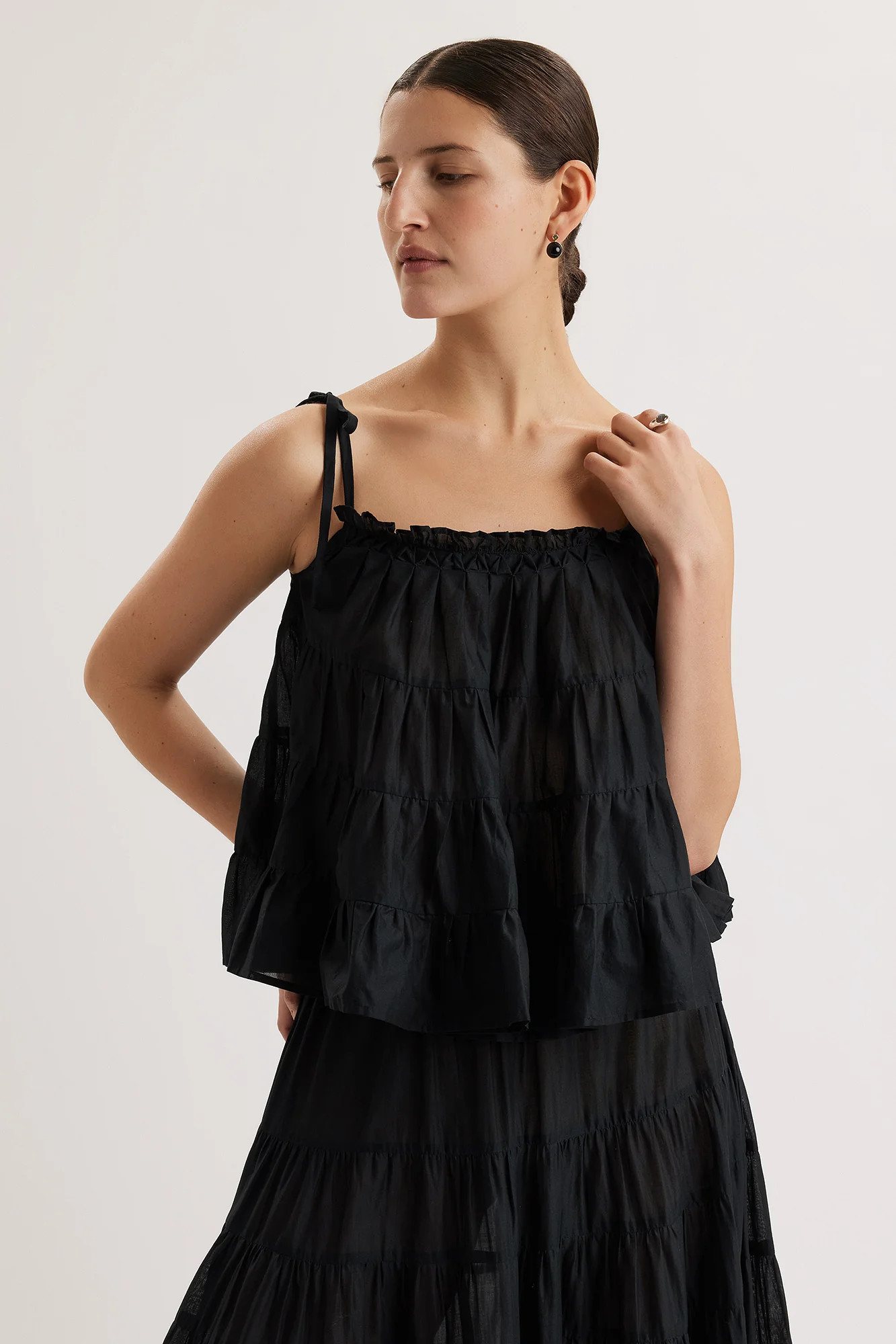 Saaz Top in Black | Merlette NYC