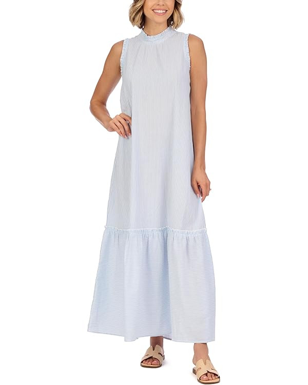 Mud Pie Women's Wallis Stripe Maxi Dress | Amazon (US)