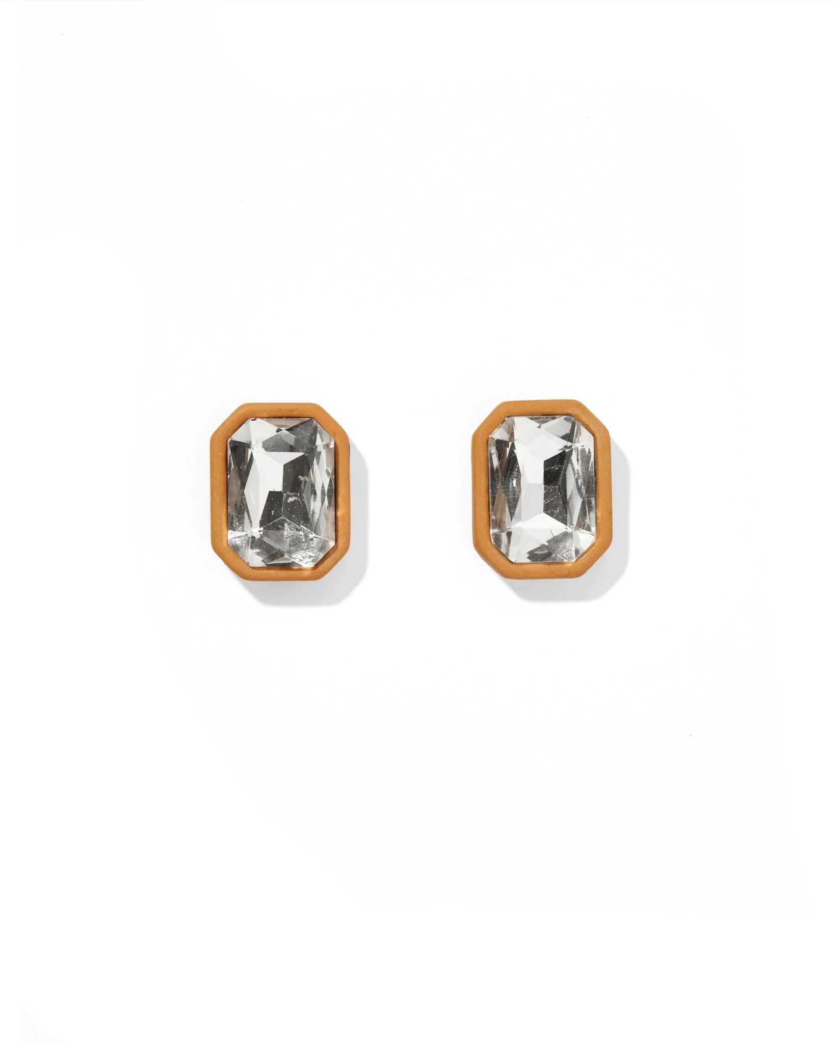 Eva Statement Earrings - Brown | LINNY CO LLC