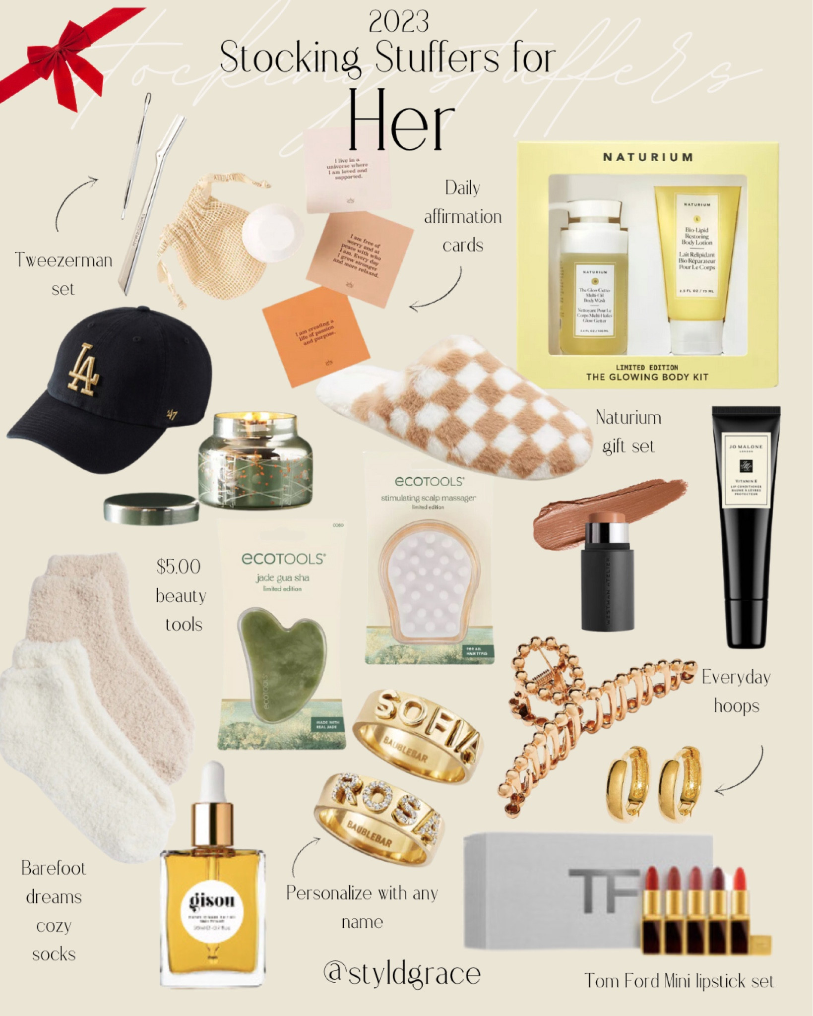 Stocking stuffers for her 🤍

2023 gift guide, gifts for her, gifts for her under 25, gifts for her under 50 

#LTKfindsunder50 #LTKGiftGuide