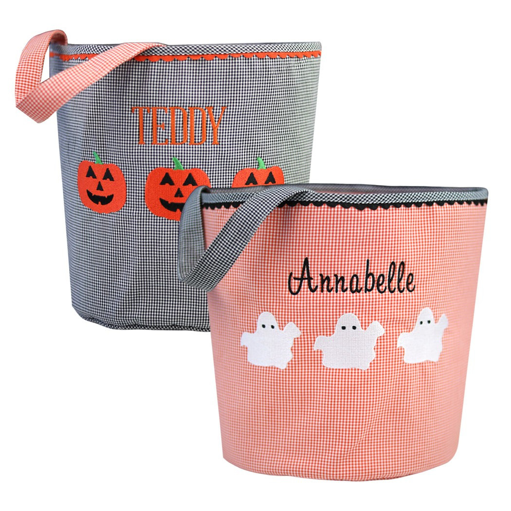 Trick or Treat Halloween Buckets | The Bella Bean