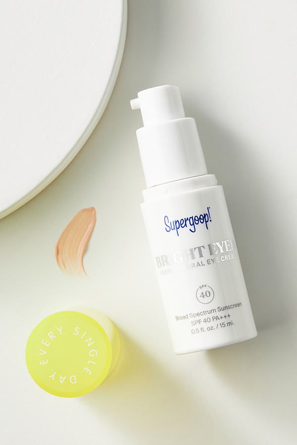 Supergoop! SPF 40 Bright-Eyed Mineral Eye Cream By Supergoop! in White | Anthropologie (US)