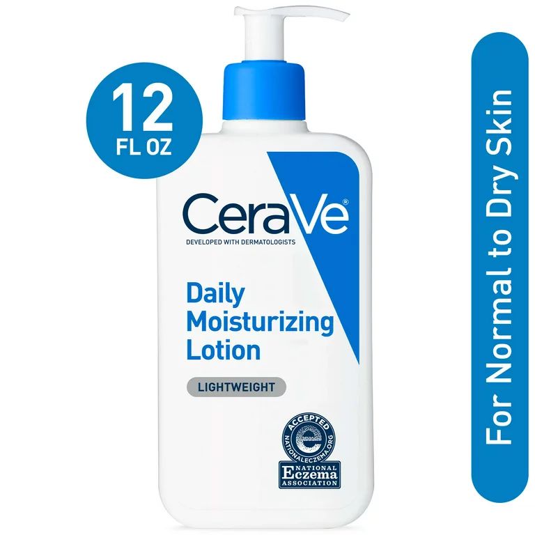 Cerave Daily Moisturizing Lotion, Lightweight, 12 fl oz | Walmart (US)