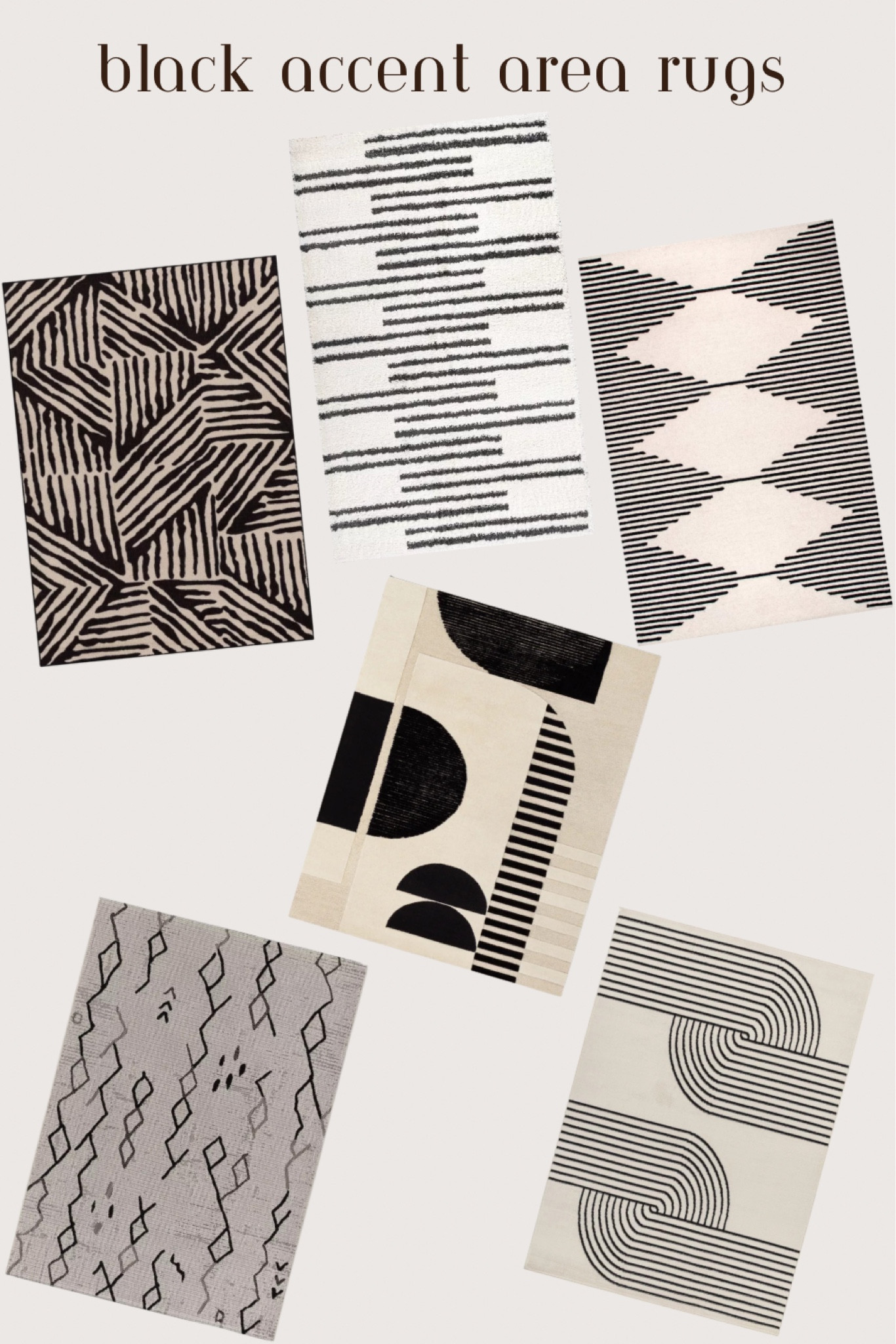 Are you looking for the perfect black accent rug for your space? 
These rugs are beautiful! 

#LTKhome #LTKstyletip #LTKsalealert