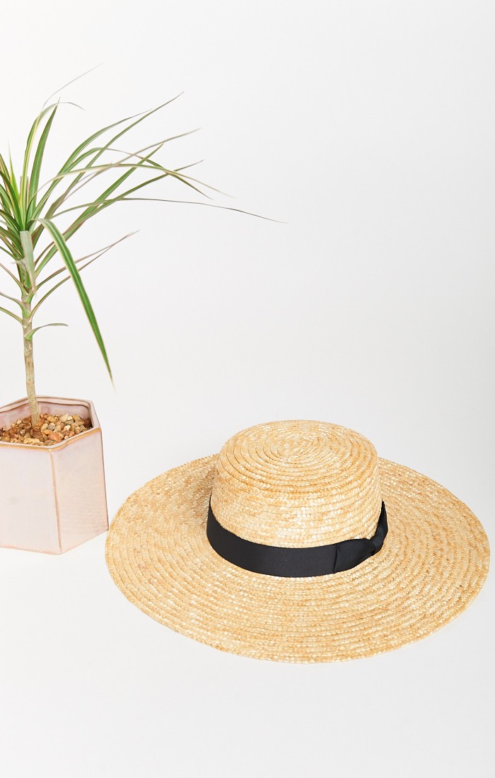 Lack of Color ~ The Spencer Wide Brimmed Boater ~ Straw | Show Me Your Mumu