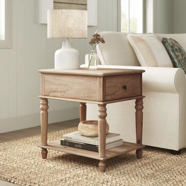 Birkley End Table with Storage | Wayfair North America