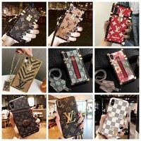 Details about   Luxury Leather Plaids Trunk Wallet Case Back Cover for iPhone X XR XS Max 8 Plus | eBay US