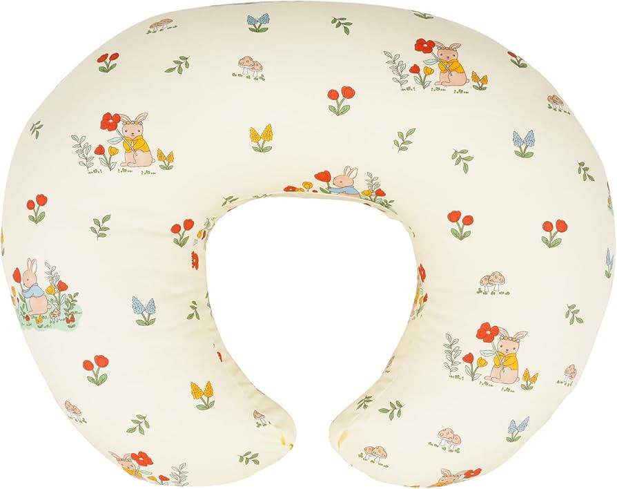 Nursing Pillow, Breastfeeding Pillows with Standard Size Removable Cover, Breast Feeding Pillow w... | Amazon (US)