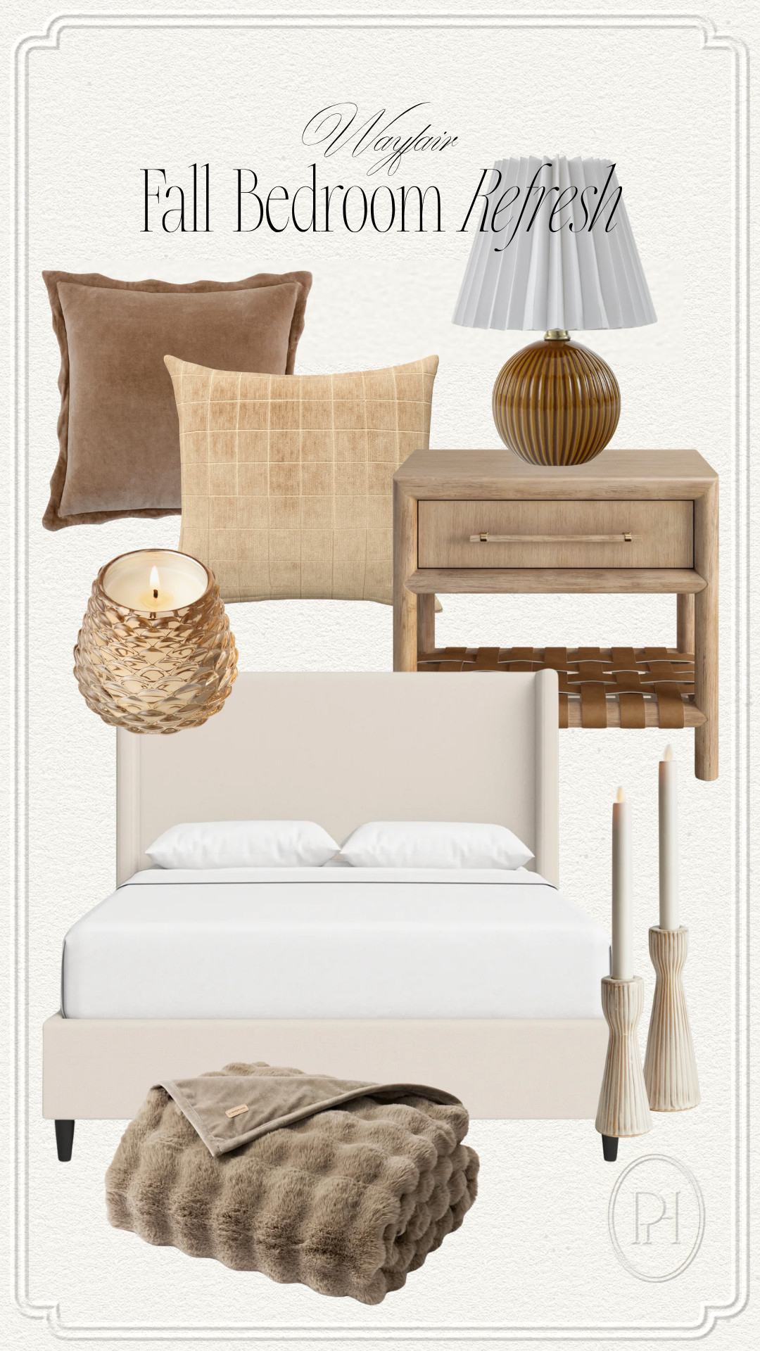 #ad Neutral finds for a fall bedroom refresh! @Wayfair never fails to impress!

#wayfair #wayfairpartner

#LTKSeasonal #LTKHome