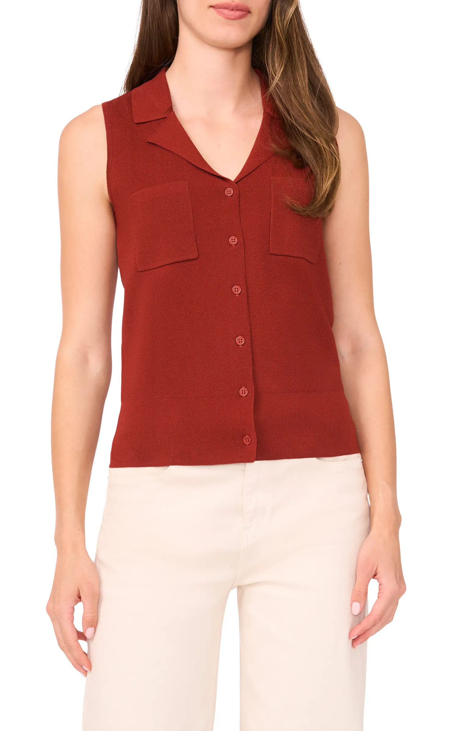 Lapel Collar Sweater Vest | Nordstrom