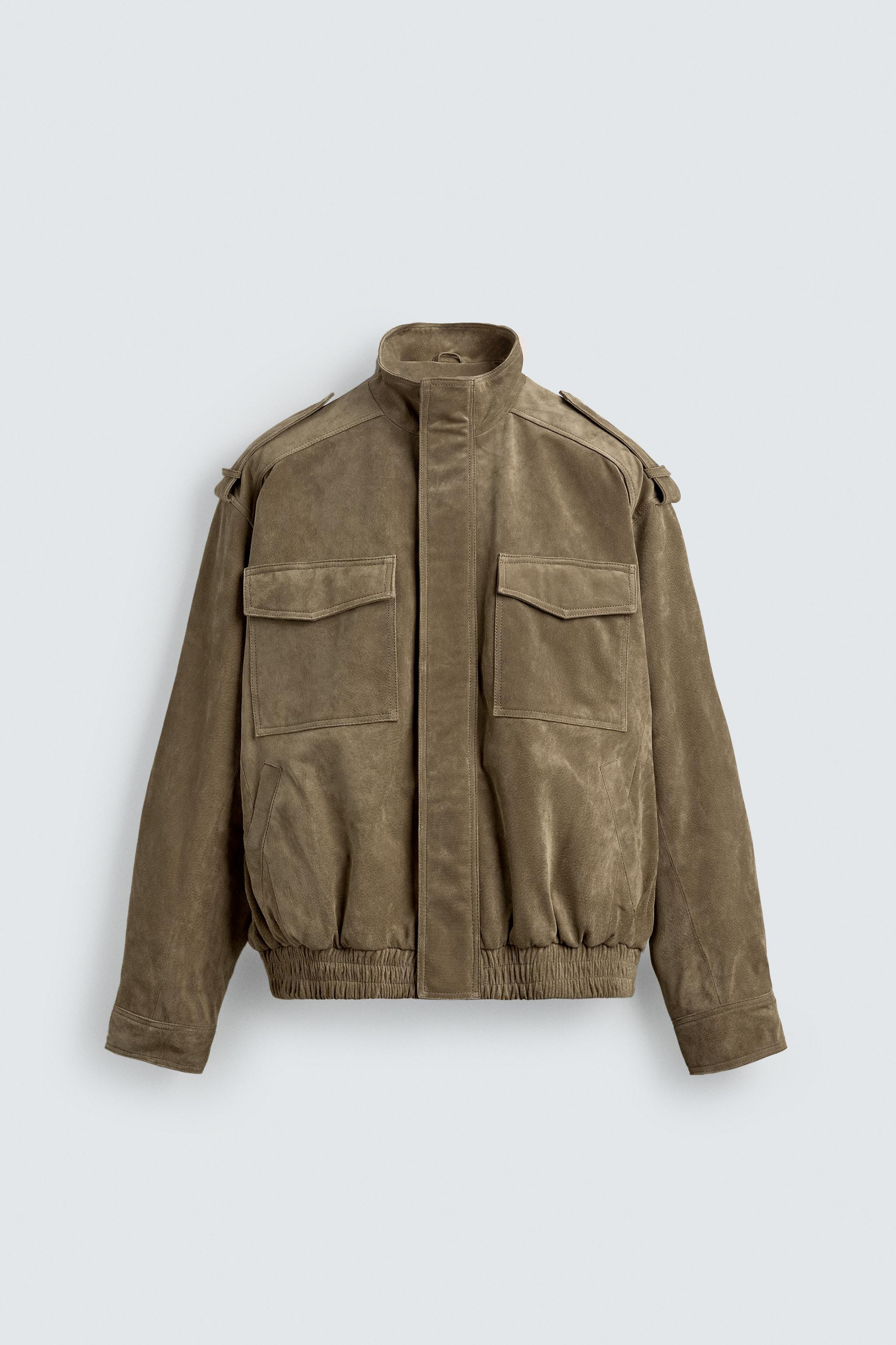 JACKE AUS WILDLEDER | Zara DE