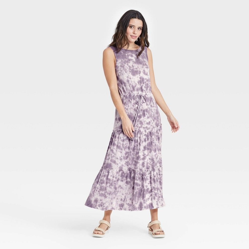 Women's Tie-Dye Sleeveless Knit Dress - Knox Rose™ | Target