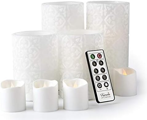 Furora LIGHTING LED Flameless Candles with Remote – Battery-Operated Flameless Candles Bulk Set... | Amazon (US)