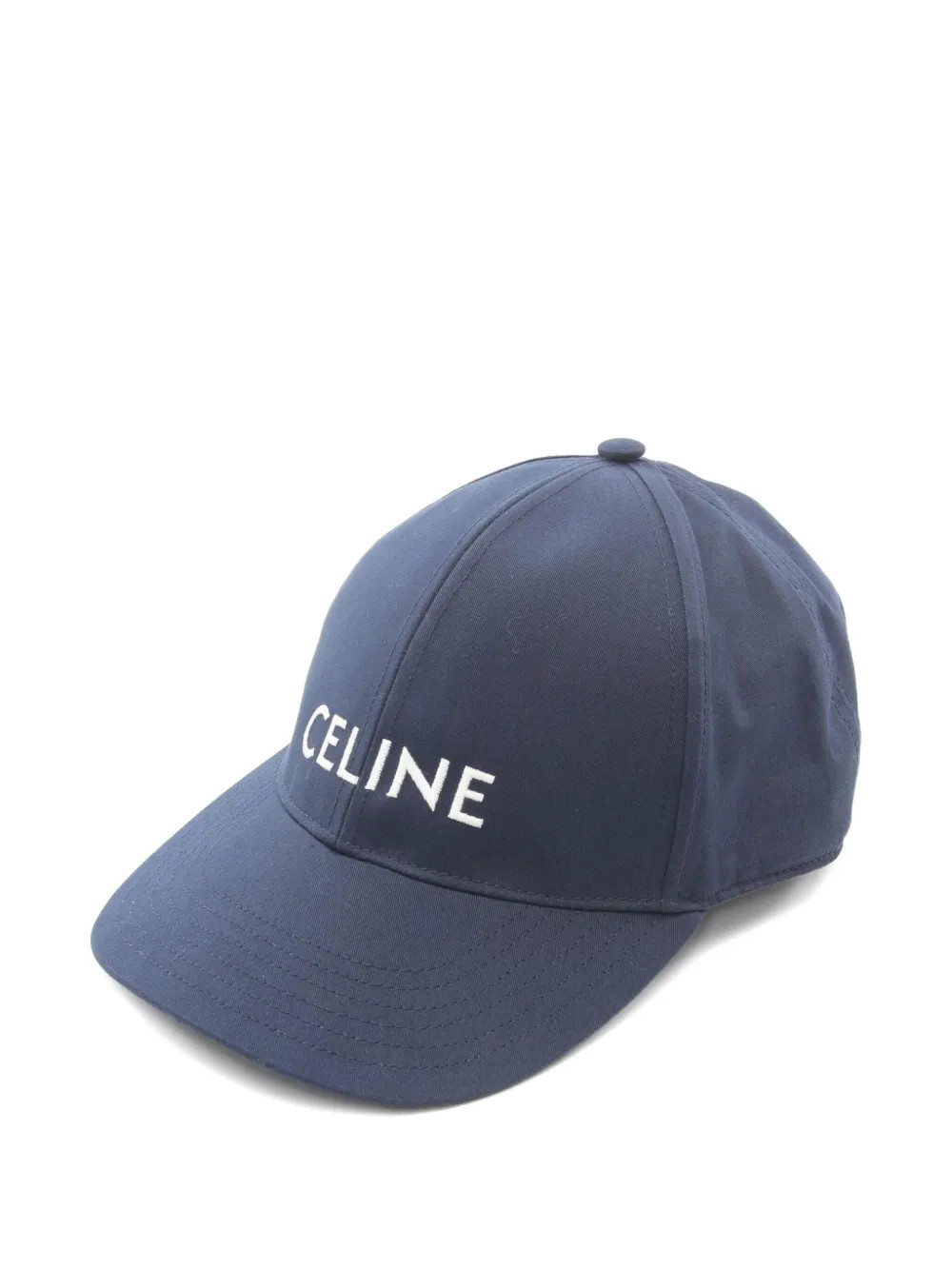 Celine Pre-Owned 2010s logo baseball cap - Blue | Farfetch Global