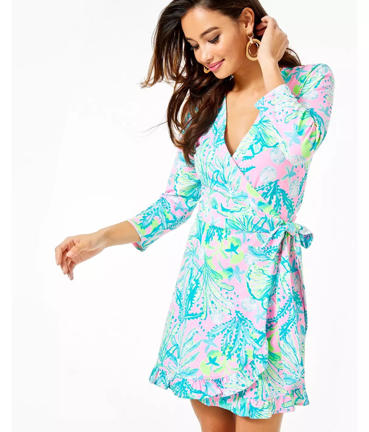 Jessalynne Wrap Romper | Lilly Pulitzer