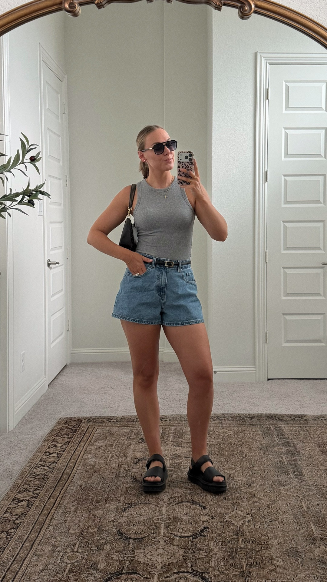 she’s not a regular mom 😎

Tank S 
Shorts US6 
Shoes go up 1/2 

#momoutfit #fashioninspo #styleformoms #outfitideas #momstyle

#LTKootd #LTKmomlife #LTKgrwm