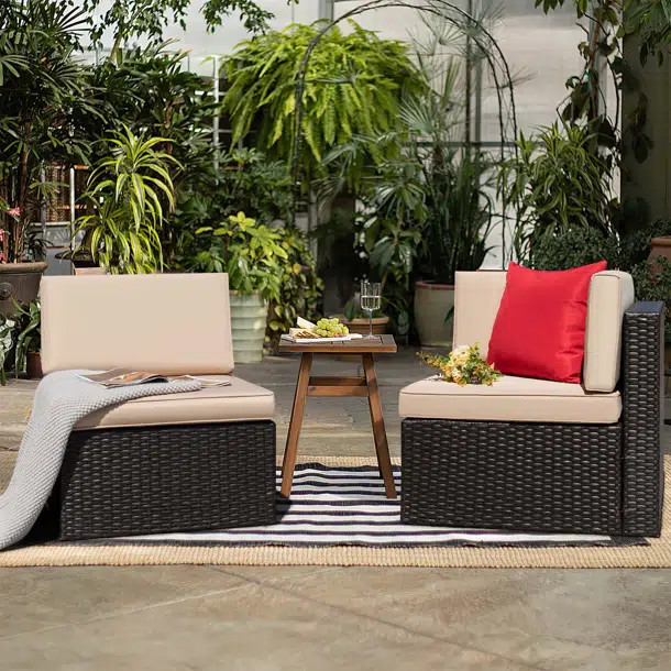 53.1'' Metal Outdoor Patio Sectional | Wayfair North America