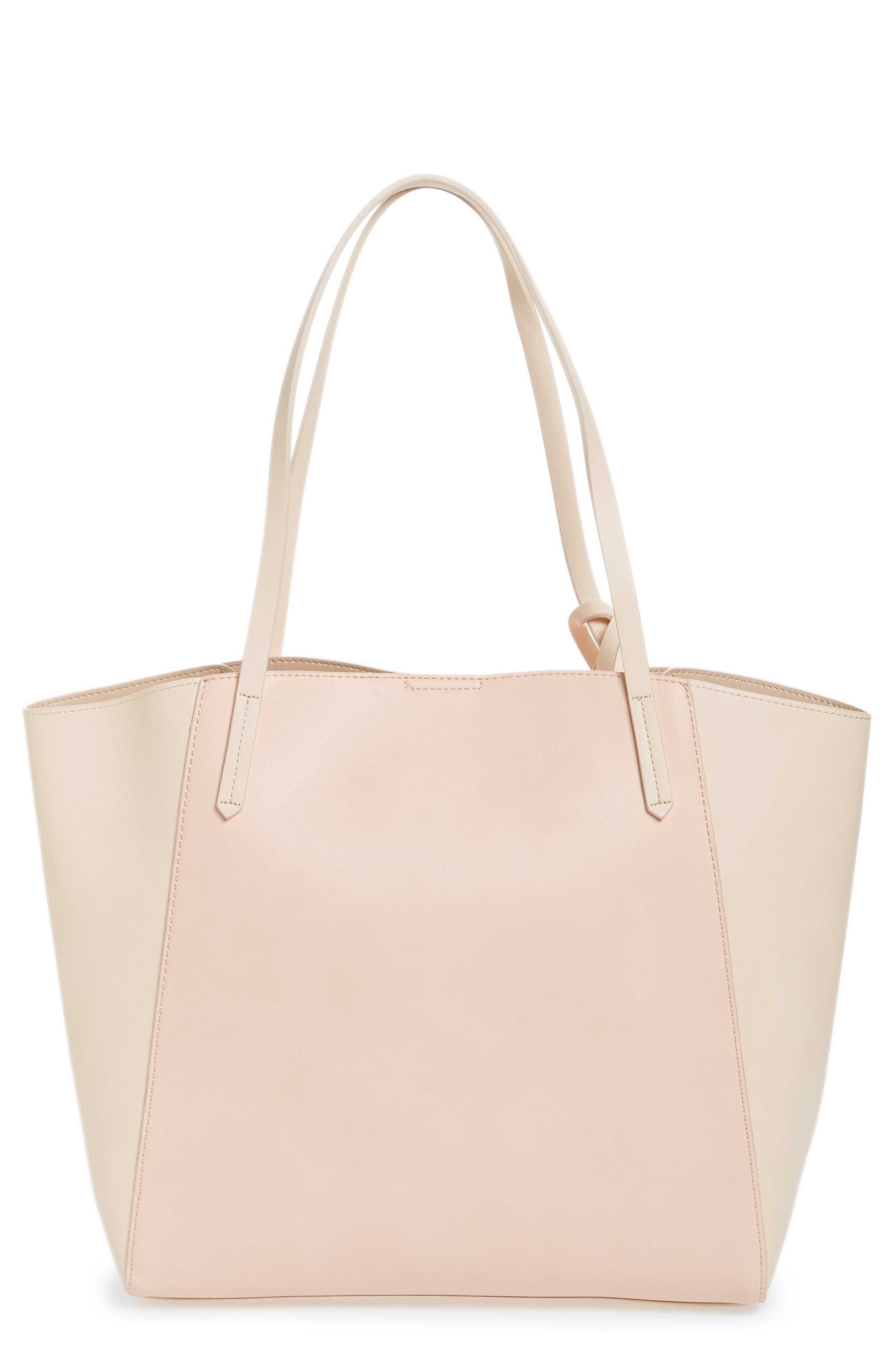 Colorblock Faux Leather Tote | Nordstrom
