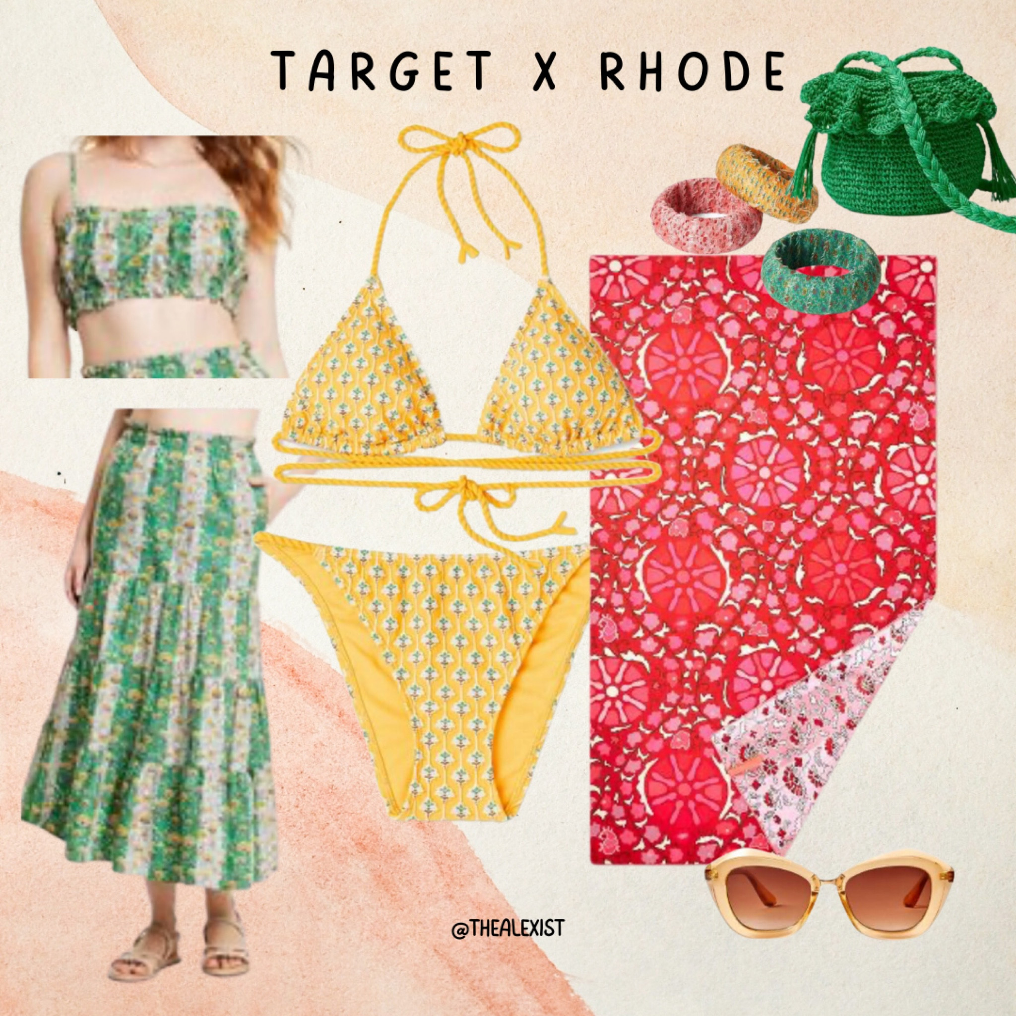 Targets new collab with RHODE! How perfect are these for vacation or just summer!!! 

#LTKswim #LTKtravel #LTKSeasonal