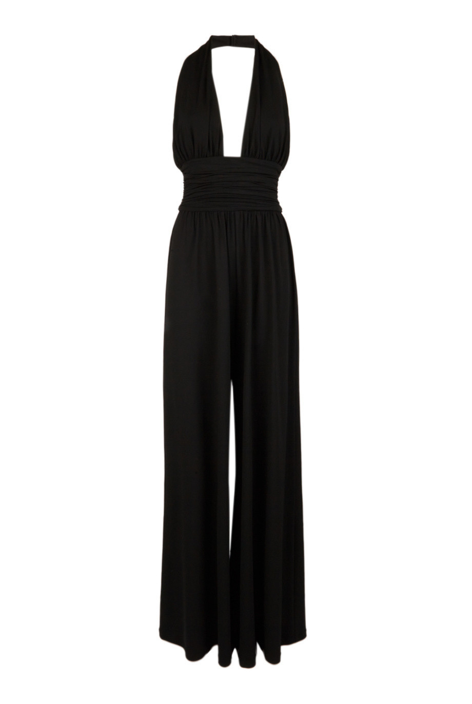 Stretch jersey halter jumpsuit | Harvey Nichols