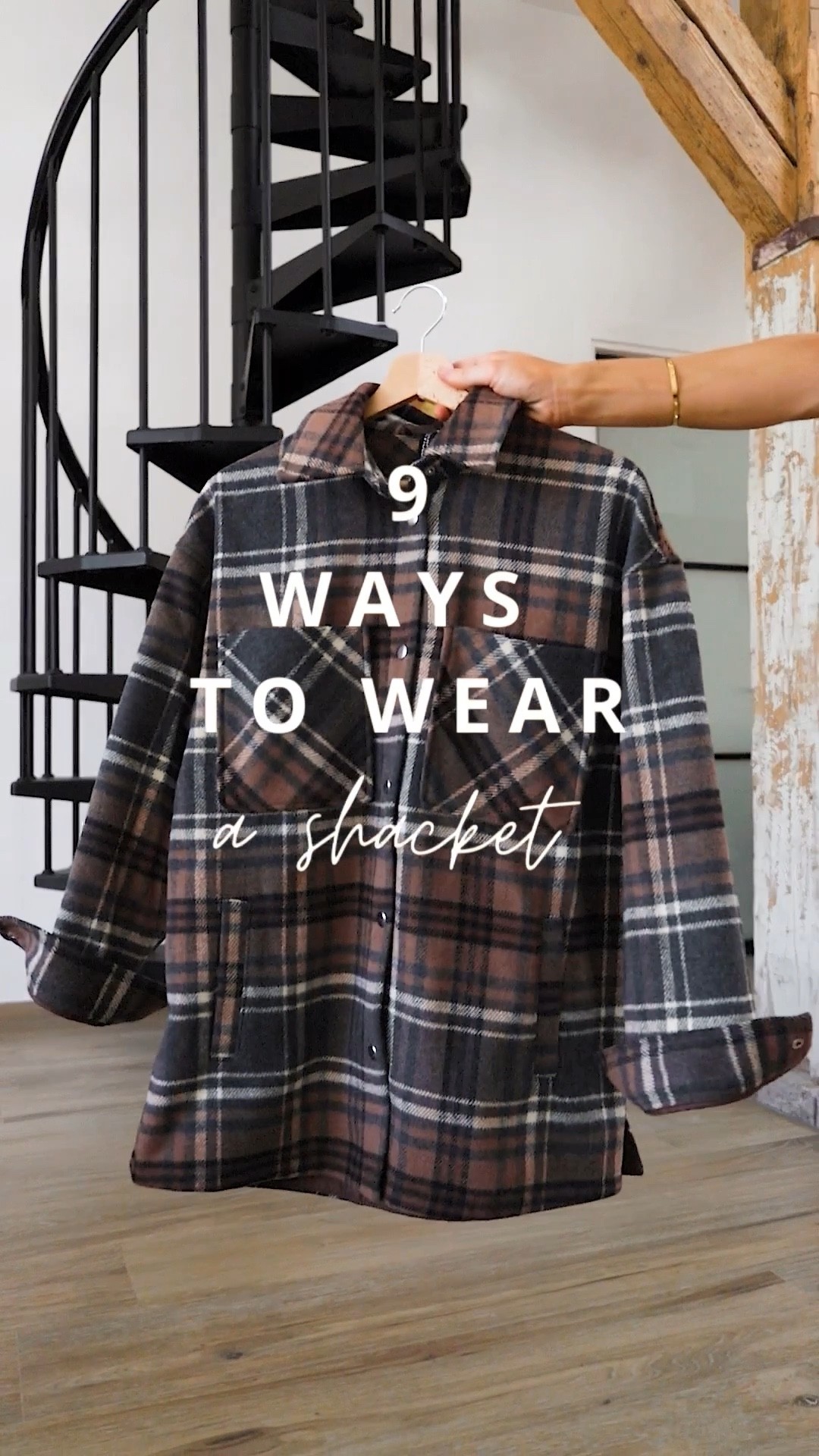 With fall on our doorstep I thought it would be appropriate to style a shacket in 9 different ways. This shacket in particular is my number 3 most sold item last week and for good reason! It fits in perfectly with other warm toned fall items and spices up your wardrobe. Make sure to size down one size (I picked xs). 

Leave a 🤎 if you want to see more style video’s of one particular item

#shacket #tartan #falloutfit #outfitideas #casuallook #casualoutfit #jacket #falllook

#LTKSeasonal #LTKstyletip #LTKunder100