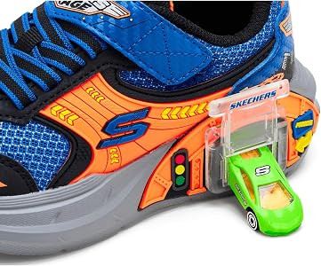 Skechers Boys Garage Sneakers with Toy Cars - Athletic Kids Shoes with Storage Compartment | Amazon (US)