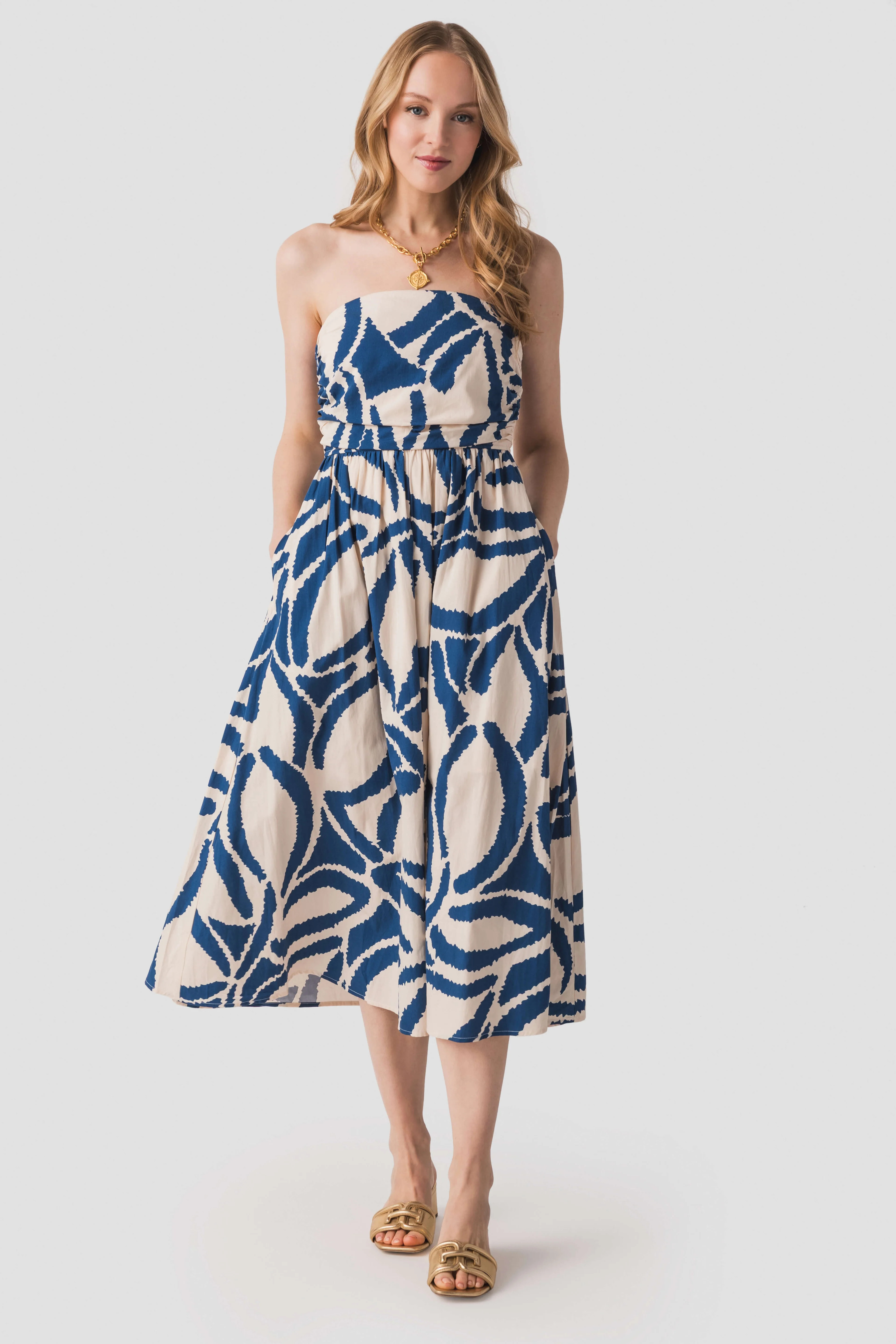 Dress Forum Tube Top Midi Dress | Social Threads