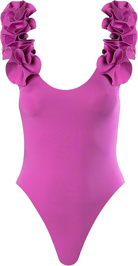 Amazon.com: Maygel Coronel, Nayades One Piece, OS, Radiant Violet : Luxury Stores | Amazon (US)