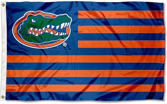 College Flags & Banners Co. Florida Gators Stars and Stripes Nation Flag | Amazon (US)