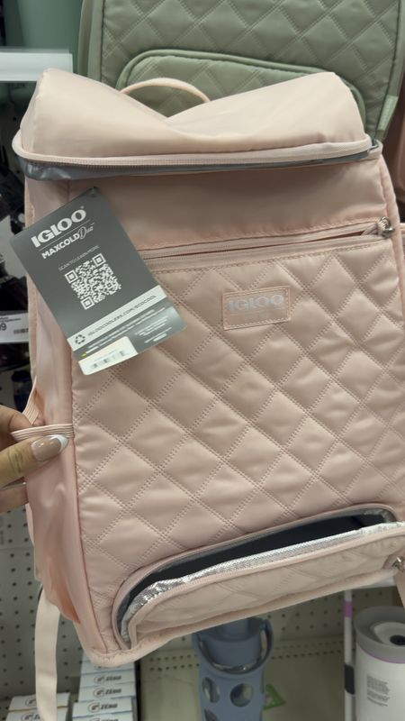 Saw this backpack cooler in store and fell in love. The bottom compartment is perfect for snacks/lunchboxes. This is a summer must-have for the boat, pool, beach, etc  

#LTKFindsUnder50 #LTKSeasonal