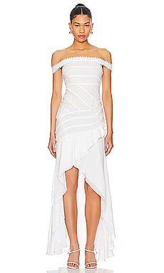 Tularosa Mandy Maxi Dress in White from Revolve.com | Revolve Clothing (Global)