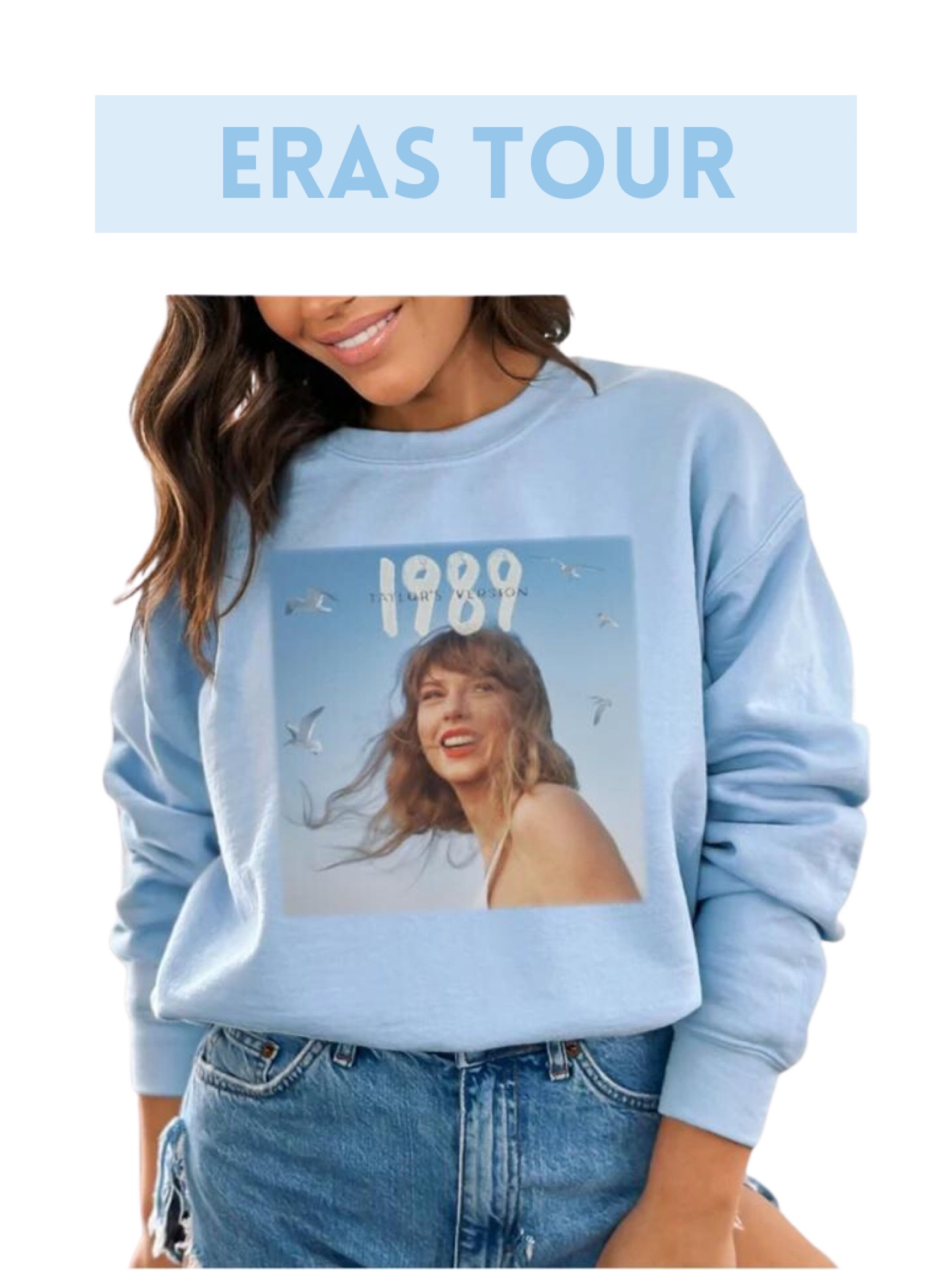1989 (Taylor’s version). Eras Tour. Taylor Swift sweatshirt.



#LTKGiftGuide #LTKU #LTKfindsunder50