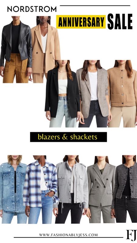 Cute blazers and jackets now part of NSALE! 

Nordstrom anniversary sale starting next week. You can favorite your NSALE picks so they are ready to shop when it's your turn next week!

#LTKOver40 #LTKSaleAlert #LTKStyleTip