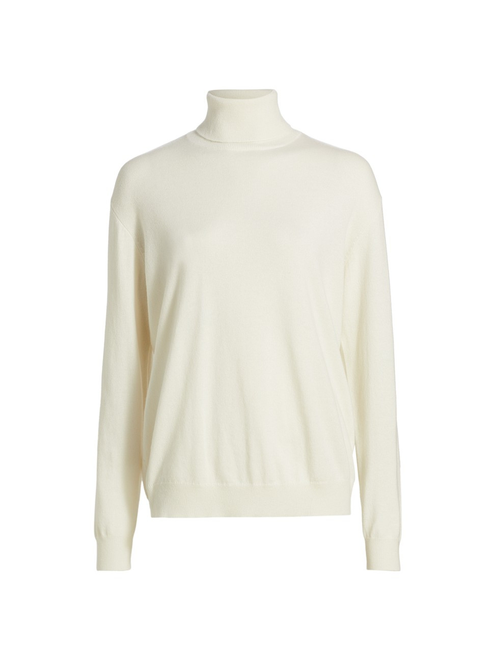 Women's Cashmere Turtleneck Sweater - White - Size XL | Saks Fifth Avenue