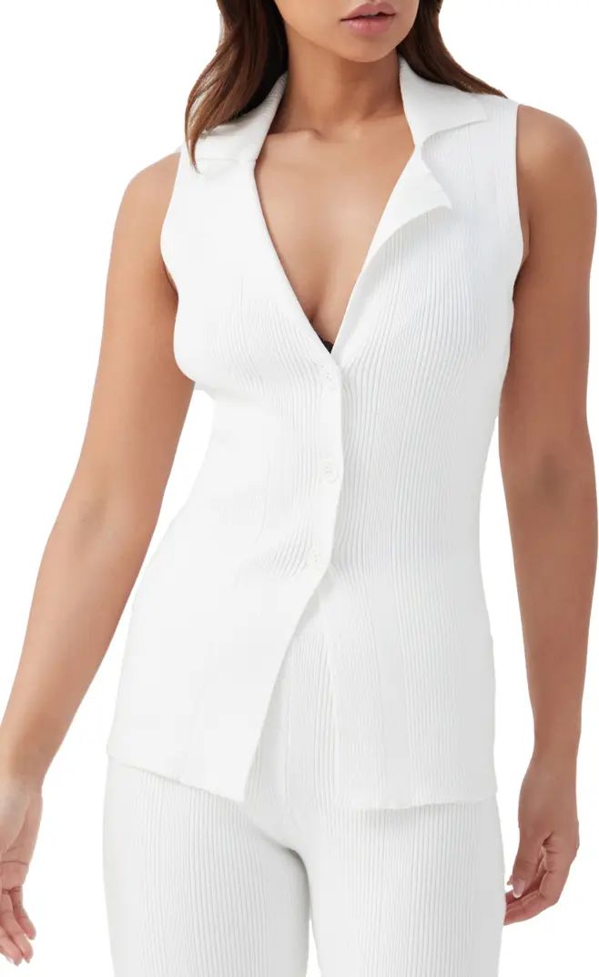 4th & Reckless Mirel Ribbed Sleeveless Top | Nordstrom | Nordstrom