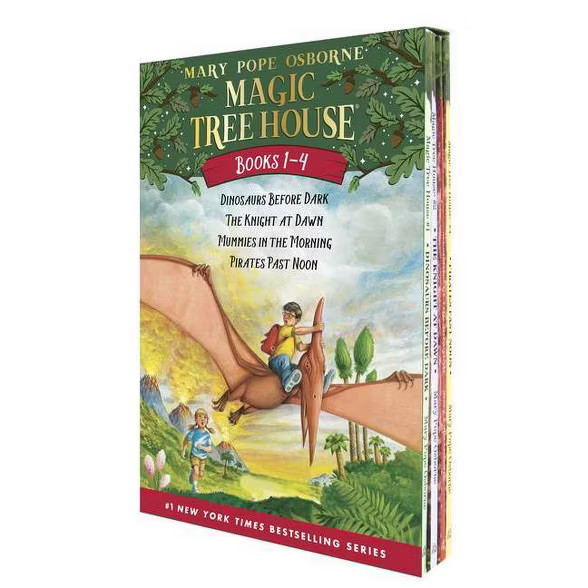 Magic Tree House Boxed Set: Books 1 - 4 (Magic Tree House Series) (Paperback) (Mary Pope Osborne) | Target