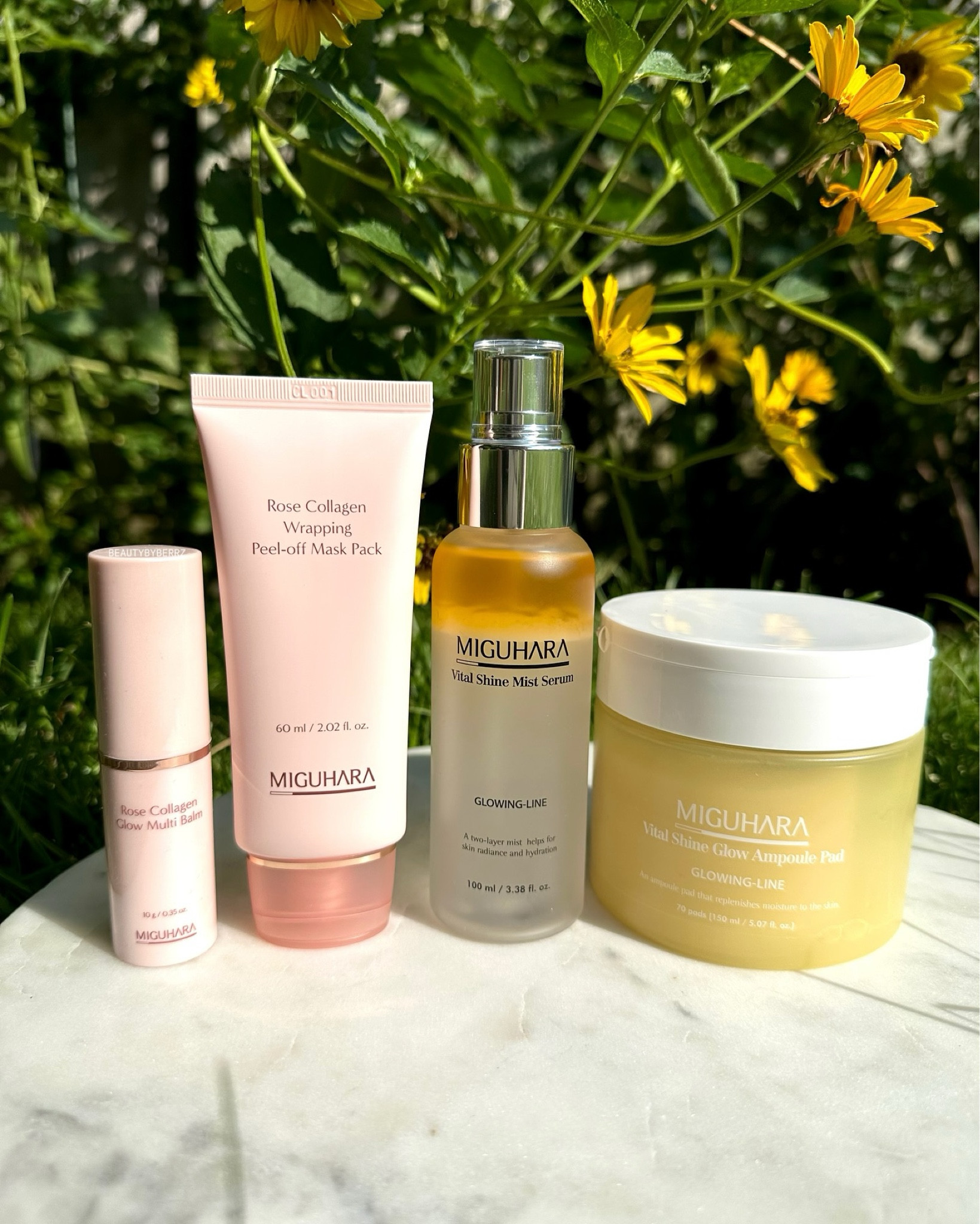 @miguhara_global sent over a few of their newest launches! 

Products:
🌹 Rose Collagen Glow Multi Balm
🌹 Rose Collagen Wrapping Peel-off Mask Pack
💛 Vital Shine Mist Serum
✨ Vital Shine Glow Ampoule Pad

#LTKBeauty