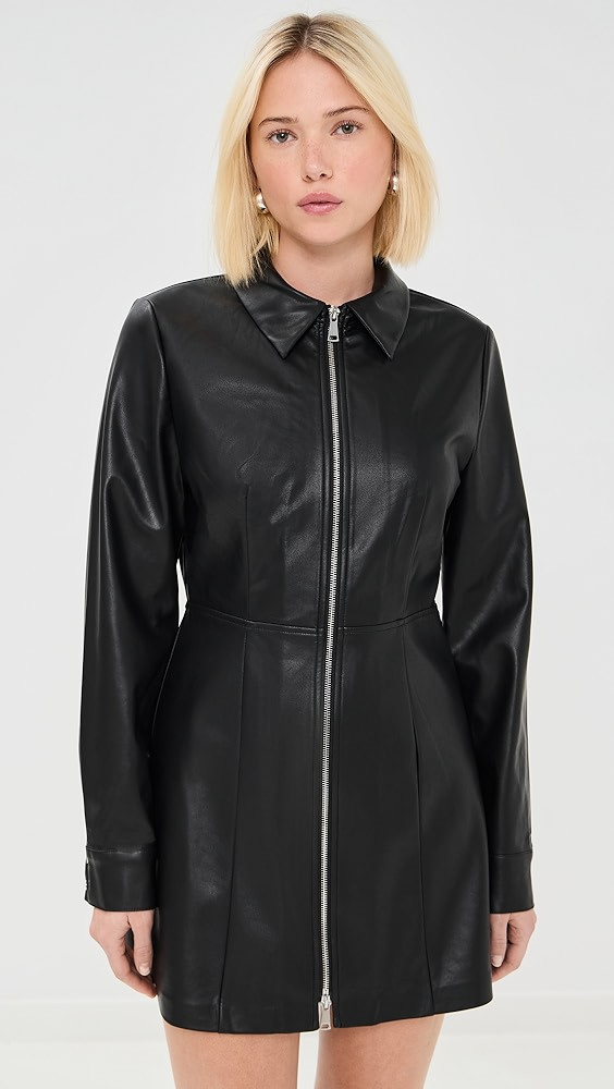 Sloane Faux Leather Dress | Shopbop