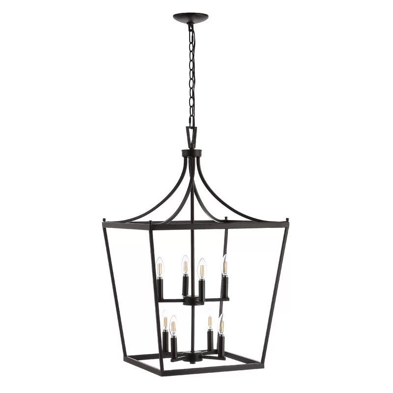 Narcisse 8 - Light Dimmable Lantern Tiered Chandelier | Wayfair North America