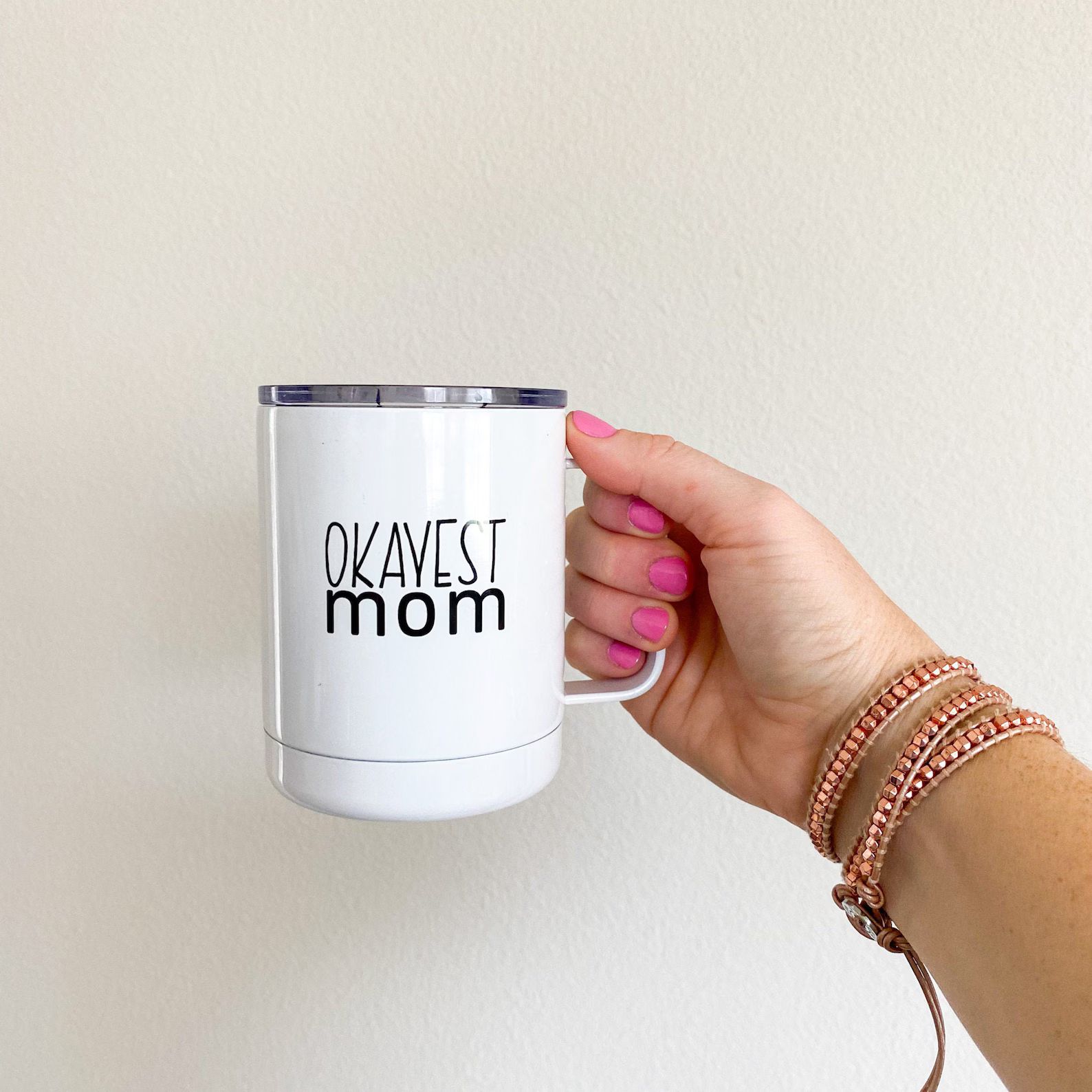 Travel Mug for Mom Okayest Mom Original Mug Lid Gift | Etsy | Etsy (US)