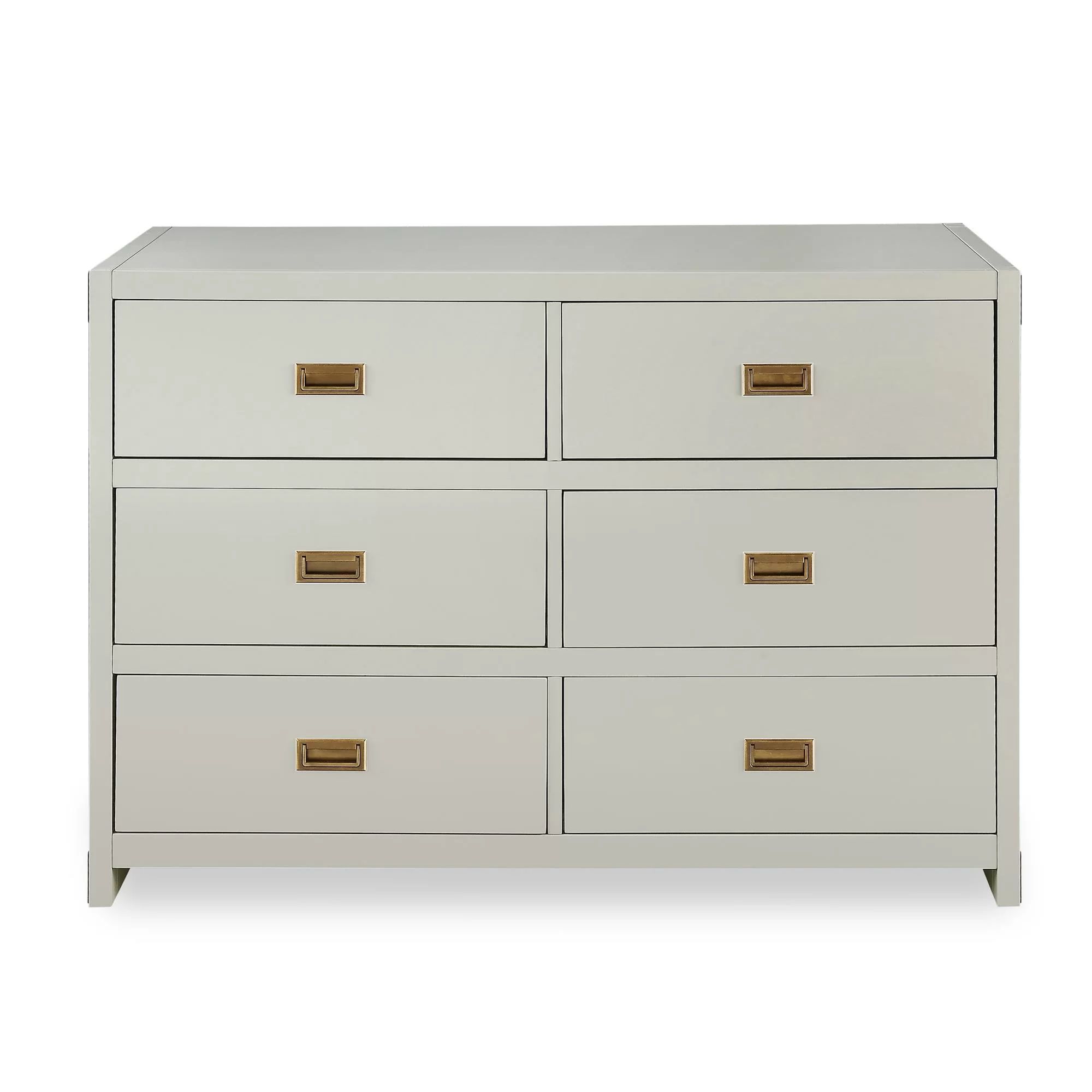 Schaffer 45'' Wide 6 - Drawer Double Dresser | Wayfair North America