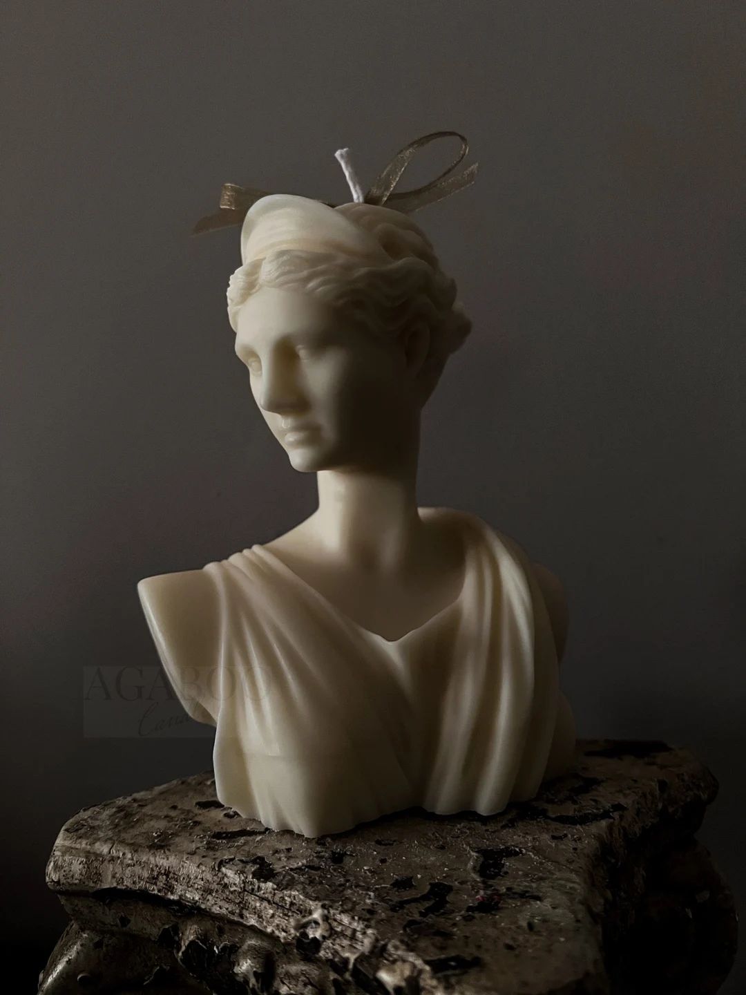 Sculptural Huge Artemis Greek Goddess Bust Candle  Shaped - Etsy | Etsy (US)