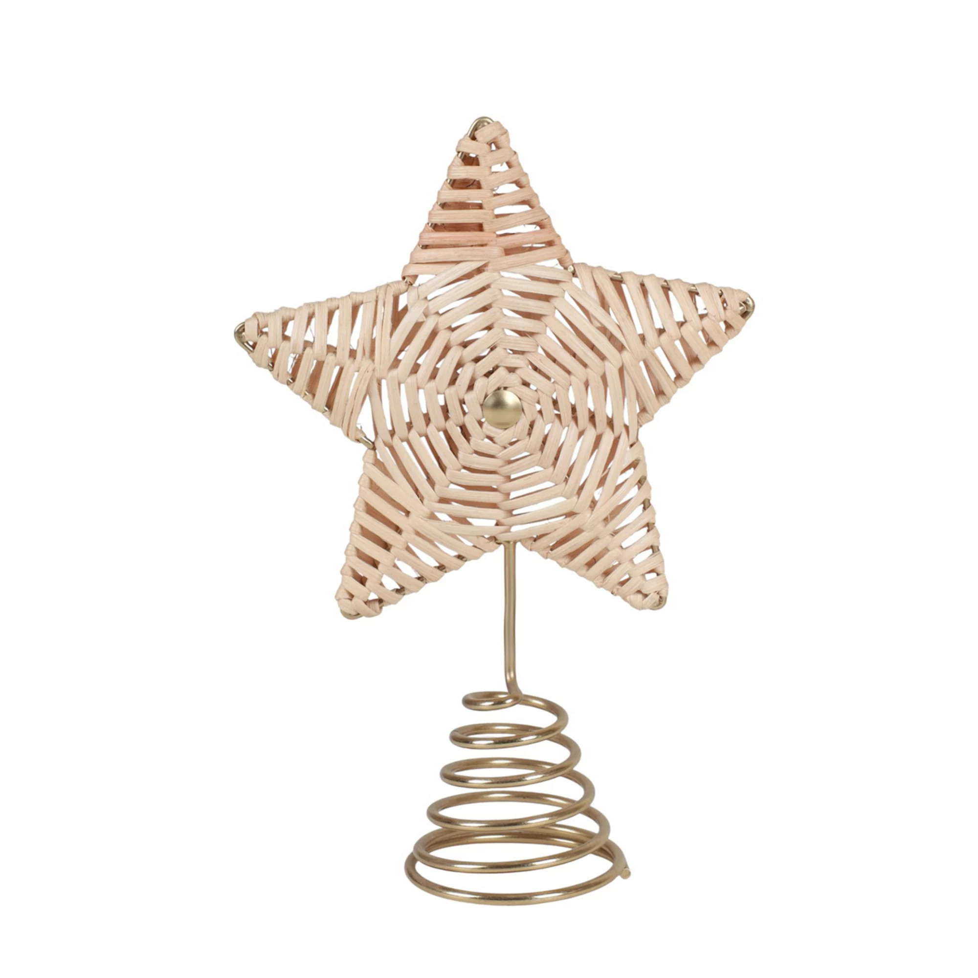 St. Nicholas Square® Rattan Star Christmas Tree Topper | Kohl's