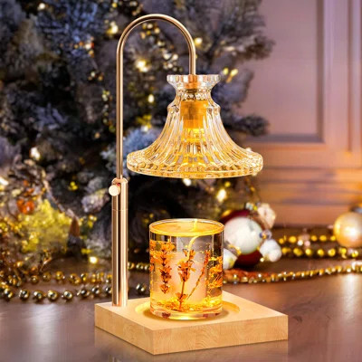 Makinleigh Candle Warmer, Electric Candle Warmer Lamp With Timer & Dimmer, Height Adjustable Candle Lamp For Jar Candles, Glass Candle Wax Warmer With | Wayfair North America