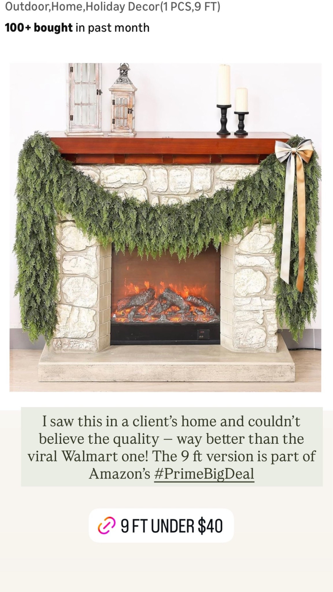 Amazon garland

#LTKSeasonal #LTKHome