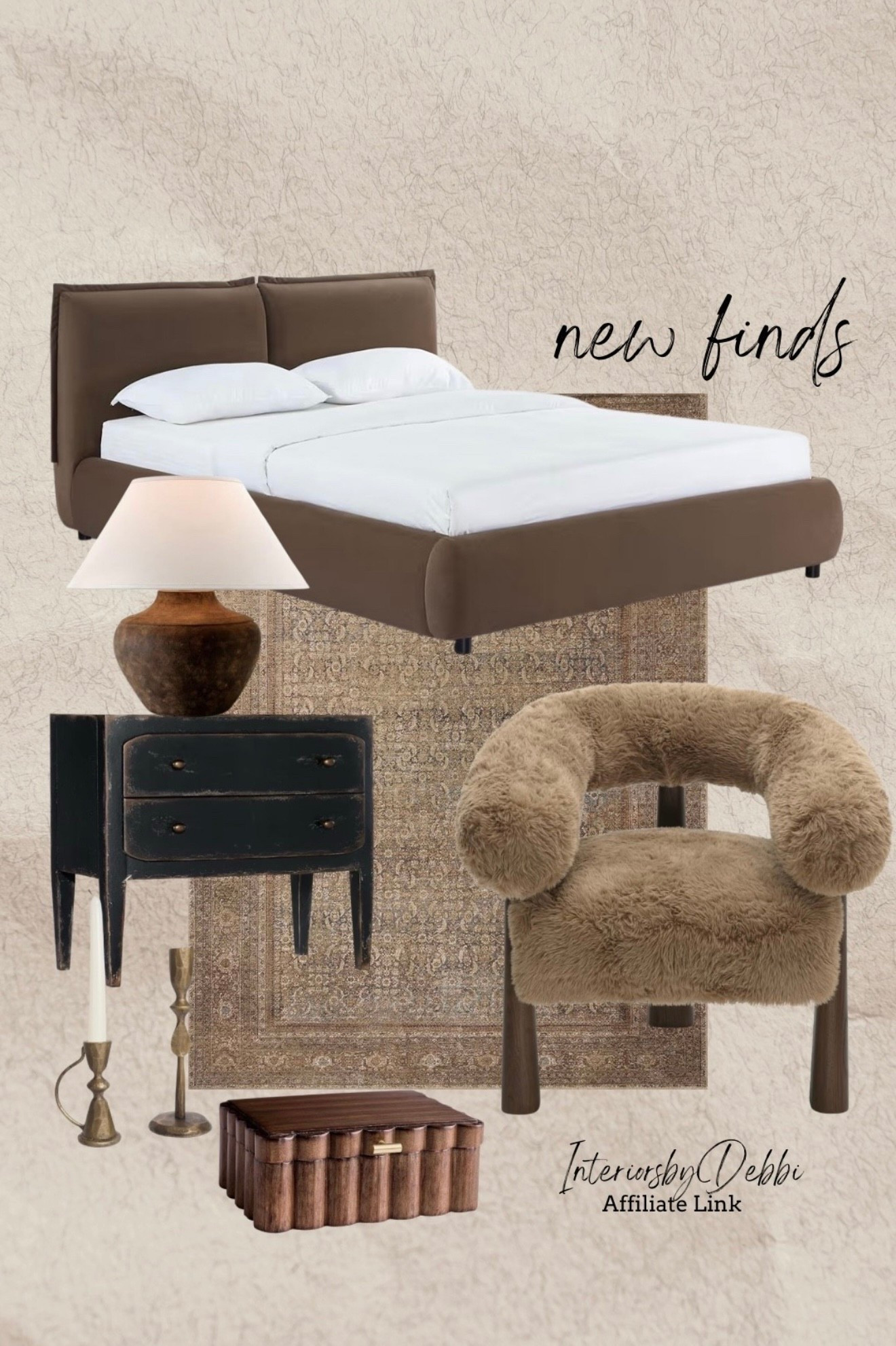 Amazon Finds
Upholstered bed, area rug, nightstand, accent chair, lamp, candlesticks, transitional home, modern decor, amazon find, amazon home, target home decor, mcgee and co, studio mcgee, amazon must have, pottery. barn, Walmart finds, affordable decor, home styling, budget friendly, accessories, neutral decor, home finds, new arrival, coming soon, sale alert, high end look for less, Amazon favorites, Target finds, cozy, modern, earthy, transitional, luxe, romantic, home decor, budget friendly decor,
Amazon decor#amazonhome



#LTKHome #LTKSeasonal