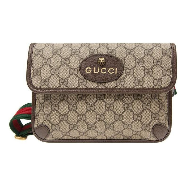 Gucci Neo Vintage GG Supreme Belt Bag 'Brown' | KICKS CREW