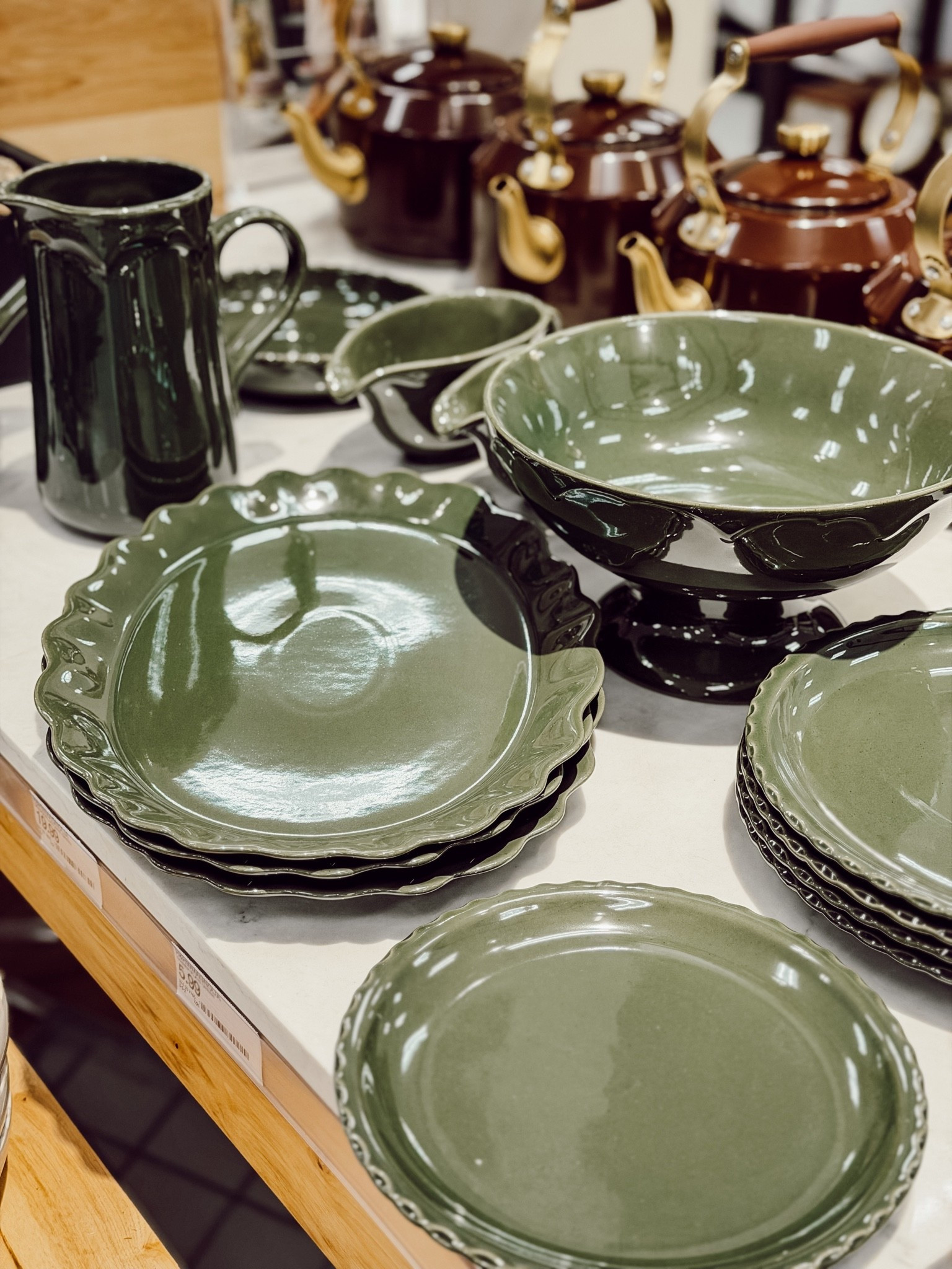 Pretty green pieces for the kitchen. #target #targetambassador

#LTKHome #LTKSeasonal